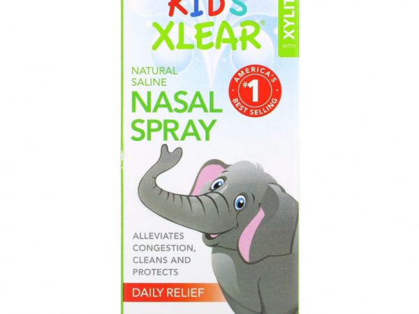 Xlear, Kid's Xlear, солевой назальный спрей для детей, 22 мл (0,75 жидк. унции)