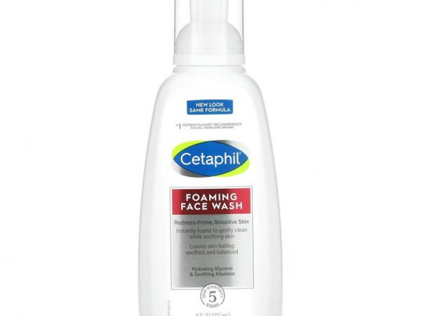 Cetaphil, Foaming Face Wash, 8 fl oz (237 ml)