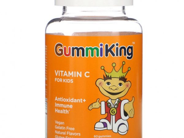 GummiKing, витамин C для детей, 60 жевательных таблеток