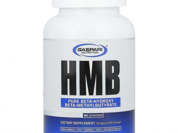 Gaspari Nutrition, HMB (гидроксиметилбутират), 90 капсул