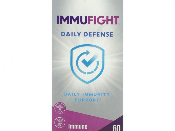 Solaray, ImmuFight, Ежедневная защита, 60 вегетарианских капсул