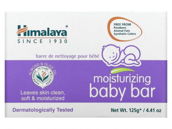 Himalaya, Увлажняющее детское мыло, 4,41 унц. (125 г)