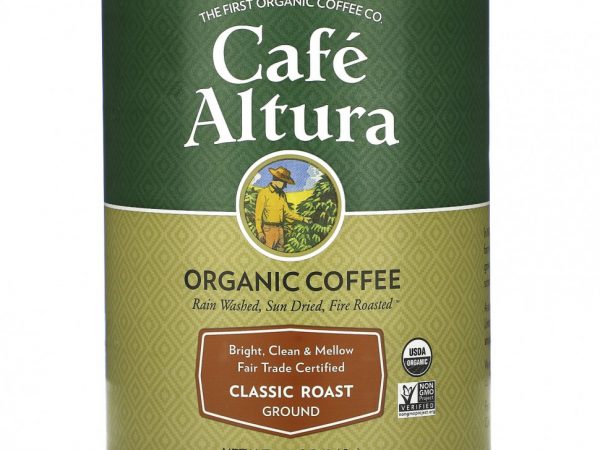 Cafe Altura, Органический кофе, классической обжарки, молотый, 340 г (12 унций)