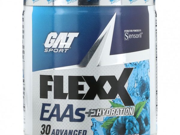 GAT, Flexx EAA + Hydration, Blue Razz, 360 г (12,69 унции)