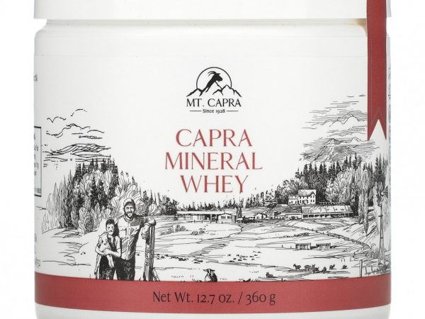 Mt. Capra, Минеральная козья сыворотка, 12.7 унций (360 г)