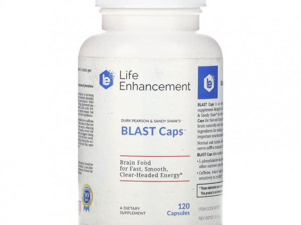 Life Enhancement, Blast Caps, 120 капсул