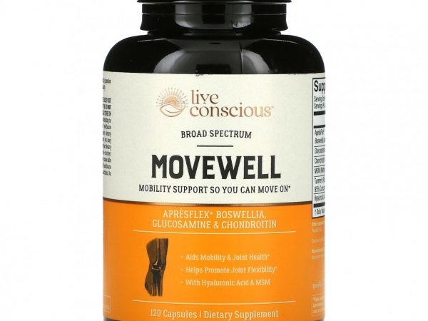 Live Conscious, MoveWell, 120 капсул