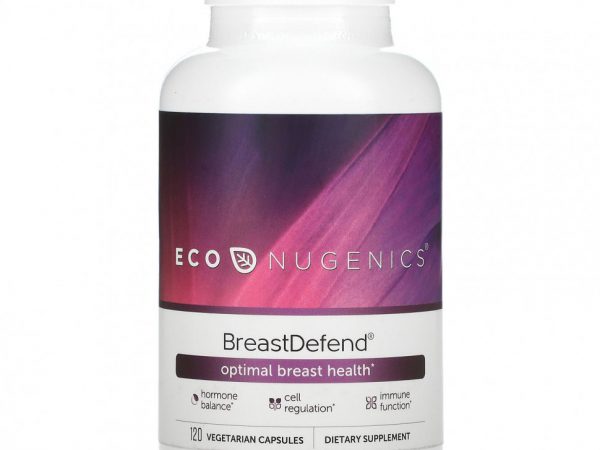 Econugenics, BreastDefend, 120 вегетарианских капсул