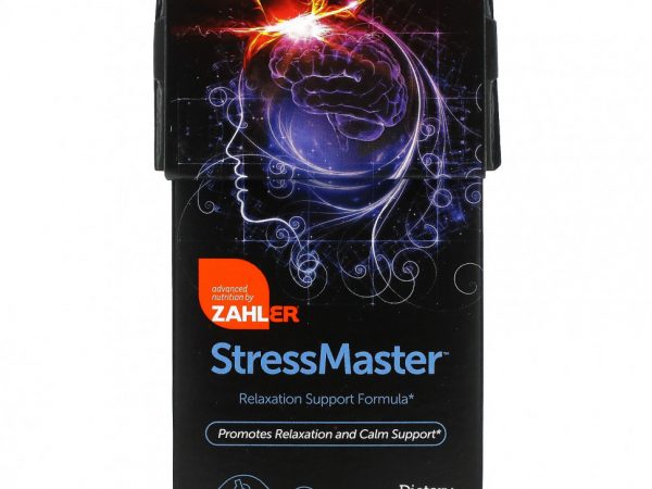 Zahler, StressMaster, формула для поддержки расслабления, 120 капсул