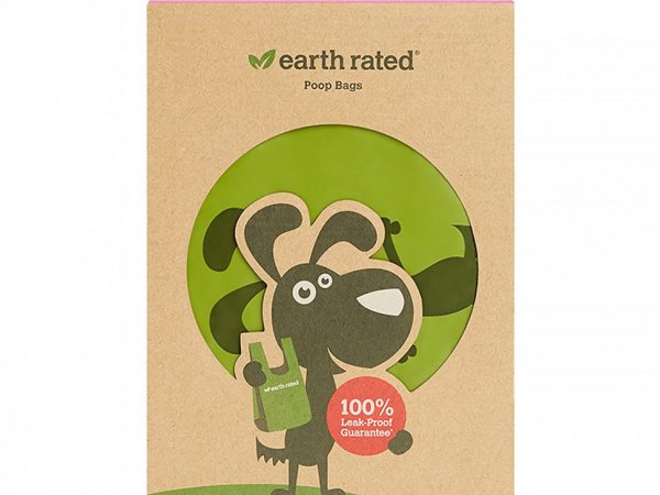 Earth Rated, пакеты для уборки за собаками, с ручками, с запахом лаванды, 120 пакетов