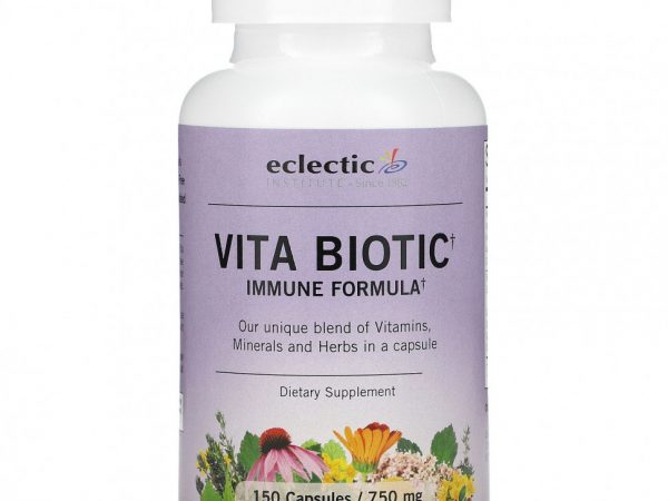 Eclectic Institute, Vita Biotic, 750 мг, 150 капсул