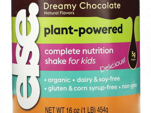 Else, Полный питательный коктейль на растительной основе для детей, Dreamy Chocolate, 454 г (16 унций)