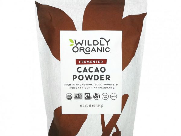 Wildly Organic, Cacao Powder, Fermented, 16 oz (454 g)