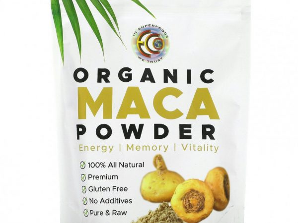 Earth Circle Organics, сырой органический порошок маки, 454 г (16 унций)