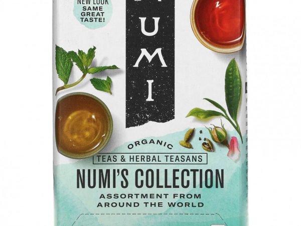 Numi Tea, Органический чаи, чаи и травяные сборы, коллекция Numi, 16 чайных пакетиков без ГМО, 1,26 унц. (34,7 г)