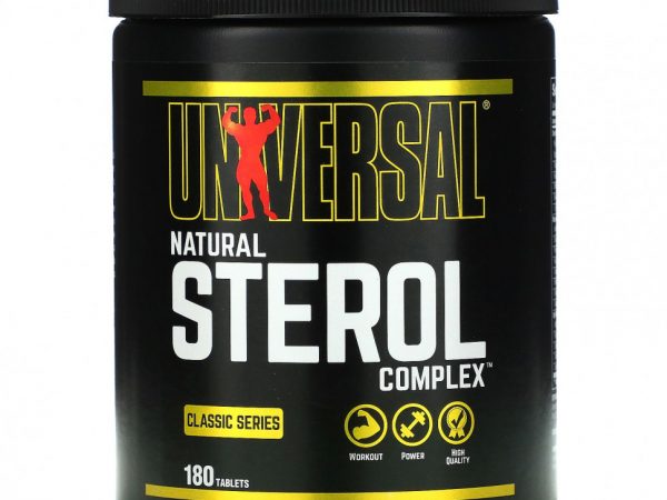Universal Nutrition, Classic Series, комплекс натуральных стеролов, 180 таблеток