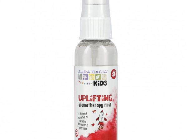 Aura Cacia, Kids, бодрящий ароматерапевтический спрей, 59 мл (2 жидк. Унции)