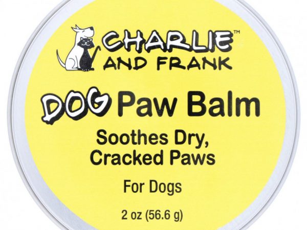 Charlie & Frank, Бальзам для лап собаки, 56,6 г (2 унции)
