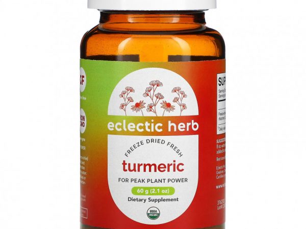Eclectic Institute, Turmeric, Whole Food POWder, 2.1 oz (60 g)
