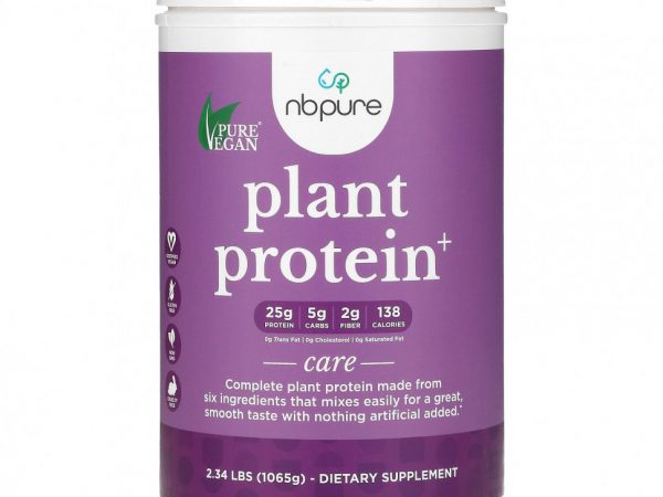 NB Pure, Plant Protein+,1065 г (2,34 фунта)