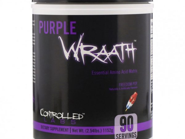 Controlled Labs, PURPLE WRAATH, Freedom Pop, 1152 г (2,54 фунта)