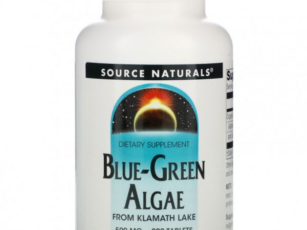 Source Naturals, Сине-зеленые водоросли, 200 таблеток