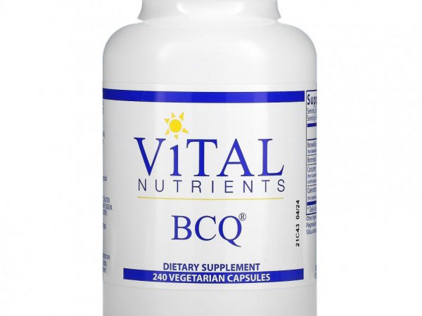 Vital Nutrients, BCQ, 240 вегетарианских капсул