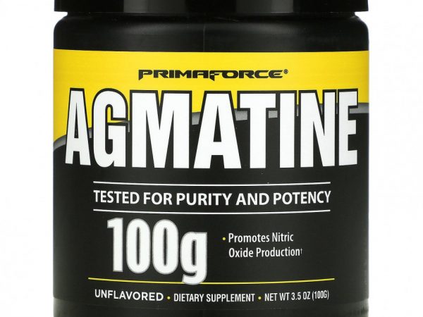 Primaforce, агматин, с нейтральным вкусом, 100 г (3,5 унции)
