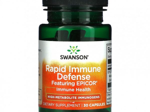 Swanson, Rapid Immune Defense, 30 капсул