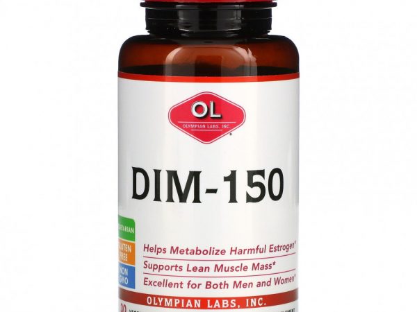 Olympian Labs, DIM-150, 30 вегетарианских капсул