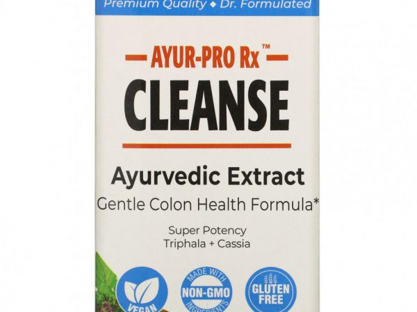 Paradise Herbs, AYRU-Pro Rx, очищение, 60 вегетарианских капсул