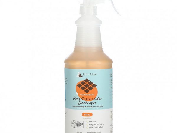 Kin+Kind, Multisurface Pee + Stain + Odor Destroyer, цитрус, 354 мл (32 жидк. Унции)