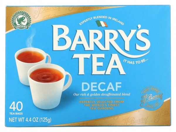 Barry's Tea, Чайная смесь без кофеина, 40 чайных пакетиков, 4.4 унции (125 г)