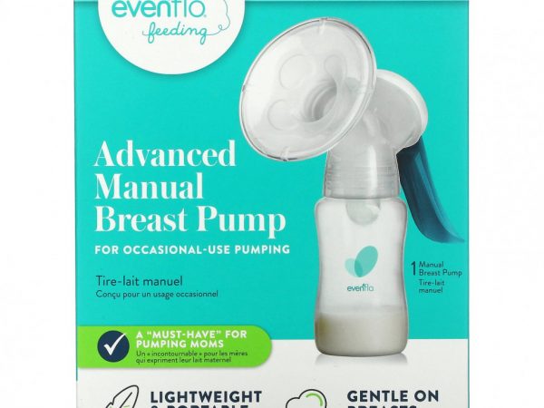 Evenflo Feeding, Улучшенный молокоотсос с ручным управлением, 1 молокоотсос с ручным управлением