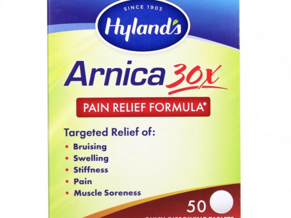Hyland's, Арника 30X, 50 Быстрорастворимых таблеток