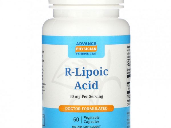 Advance Physician Formulas, R-липоевая кислота, 50 мг, 60 капсул