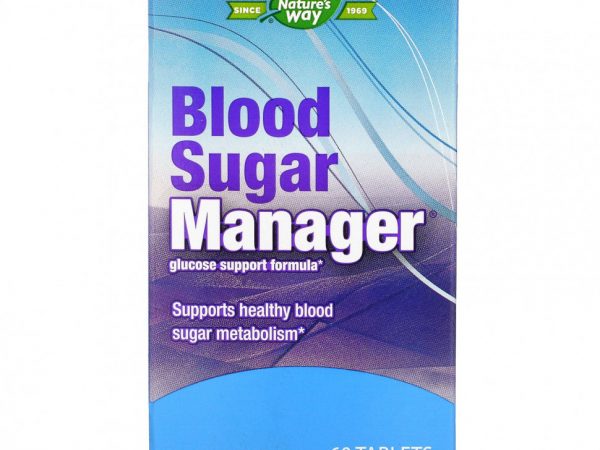 Nature's Way, Blood Sugar Manager, 60 таблеток
