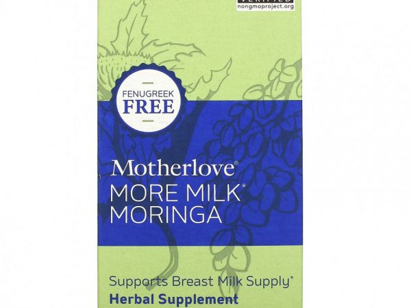 Motherlove, More Milk Moringa, 60 жидких капсул