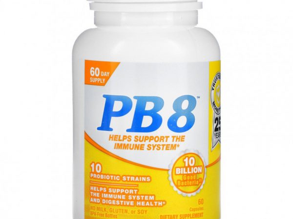 Nutrition Now, PB 8, поддержка иммунной системы, 60 капсул
