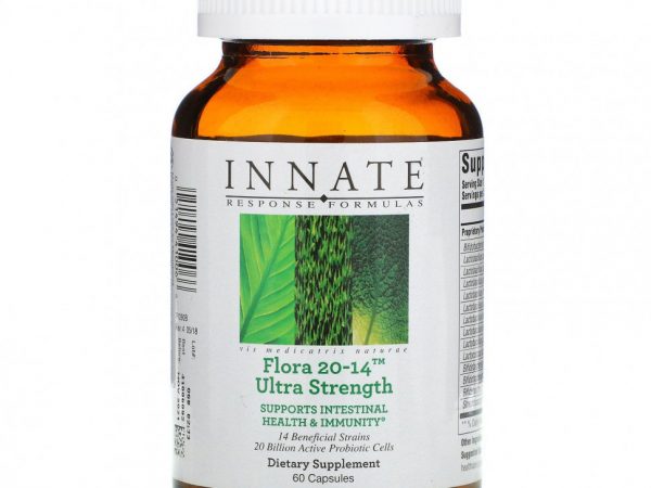 Innate Response Formulas, Flora 20-14, Ultra Strength, 60 капсул
