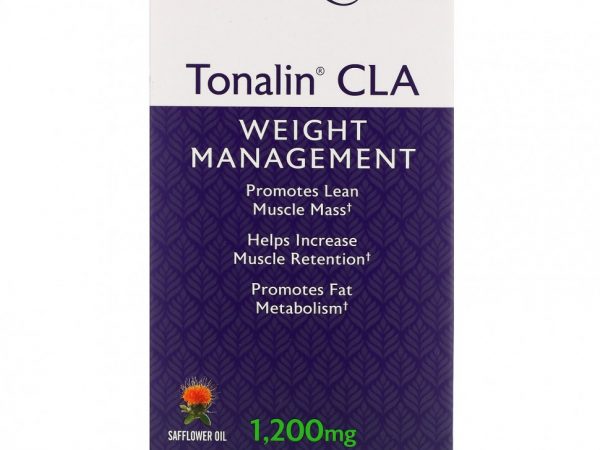 Natrol, Tonalin CLA, конъюгированная линолевая кислота (КЛК), 1200 мг, 60 мягких таблеток