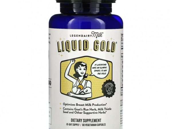 Legendairy Milk, Liquid Gold, 60 вегетарианских капсул