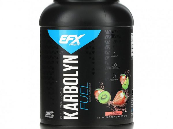 EFX Sports, Топливо Карболин, Клубника и киви, 68,8 унции (1950 г)