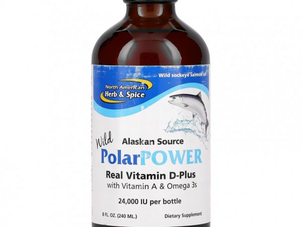 North American Herb & Spice, PolarPower, жир дикой аляскинской нерки, 240 мл (8 жидк. унций)