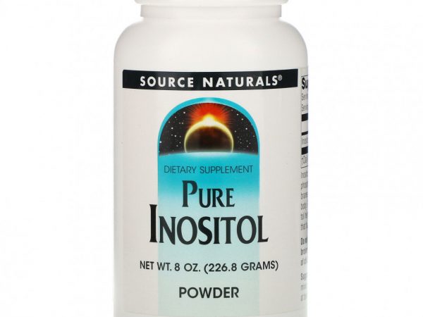 Source Naturals, инозитол, чистый порошок, 226,8 г (8 унций)