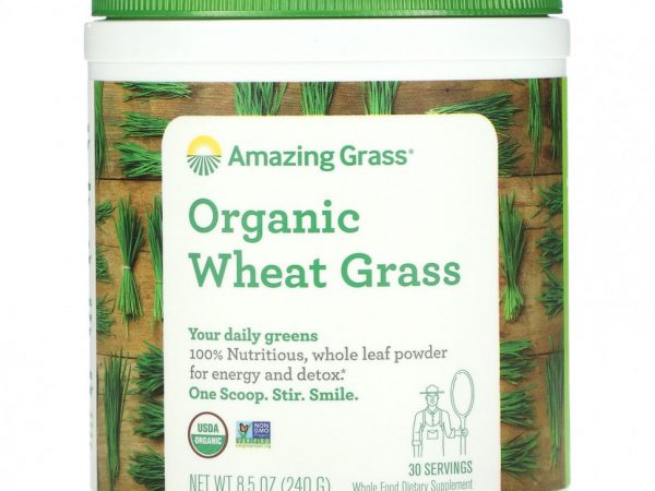 Amazing Grass, Органические ростки пшеницы, 240 г