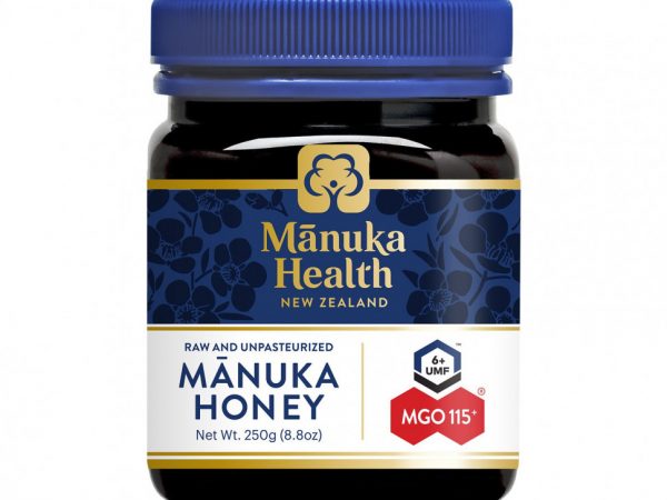 Manuka Health, Мед манука, MGO ™ 115+, 250 г (8,8 унции)