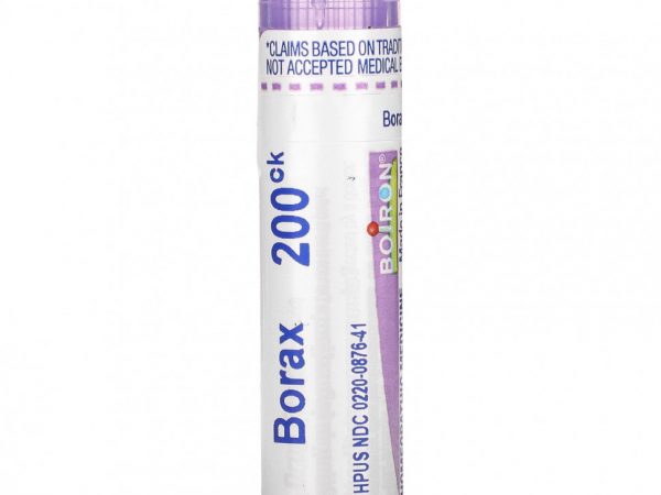 Boiron, Single Remedies, Тетраборат натрия, 200 CK, прибл. 80 гранул
