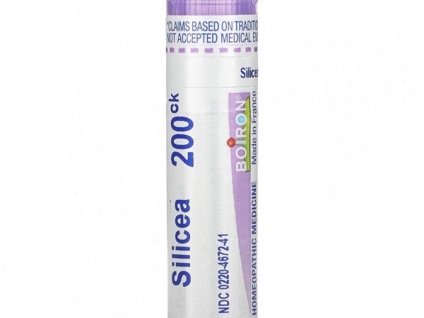 Boiron, Single Remedies, Силицеа, 200CK, прибл. 80 гранул