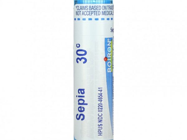 Boiron, Single Remedies, Сепия, 30 C, 80 гранул